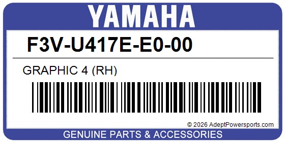 Yamaha F3V-U417E-E0-00 Graphic 4 (Rh)