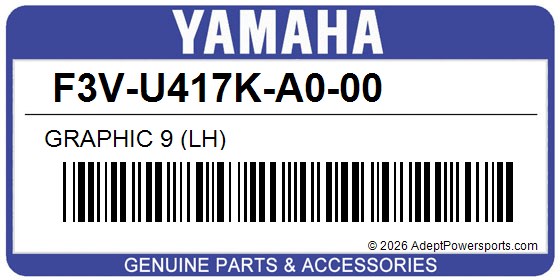 Yamaha F3V-U417K-A0-00 Graphic 9 (Lh)