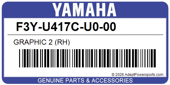 Yamaha F3Y-U417C-U0-00 Graphic 2 (Rh)