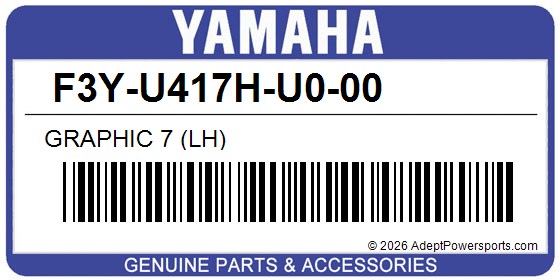 Yamaha F3Y-U417H-U0-00 Graphic 7 (Lh)