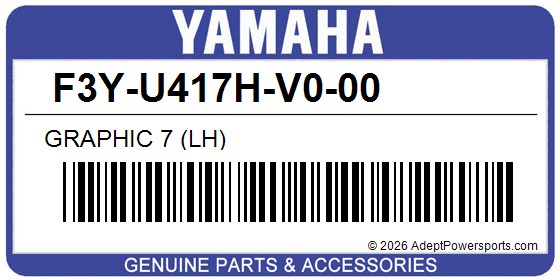 Yamaha F3Y-U417H-V0-00 Graphic 7 (Lh)