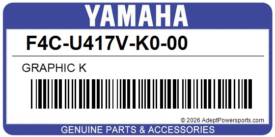 Yamaha F4C-U417V-K0-00 Graphic K