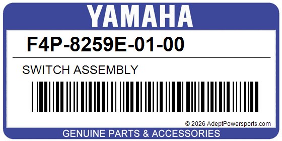 Yamaha F4P-8259E-01-00 Switch Assembly