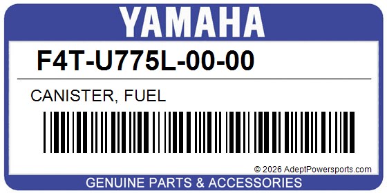 Yamaha F4T-U775L-00-00 Canister, Fuel