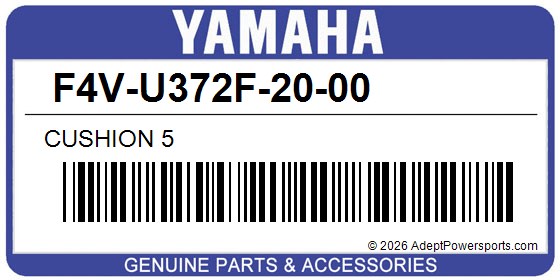 Yamaha F4V-U372F-20-00 Cushion 5