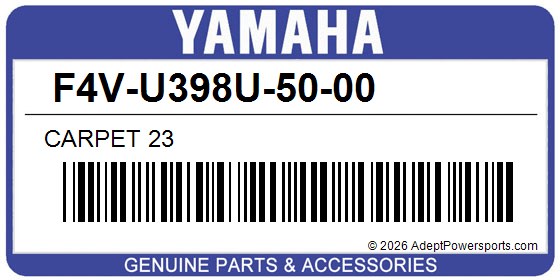 Yamaha F4V-U398U-50-00 Carpet 23