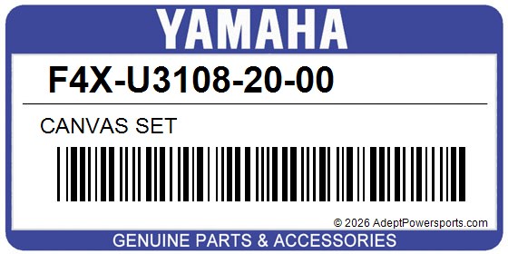Yamaha F4X-U3108-20-00 Canvas Set