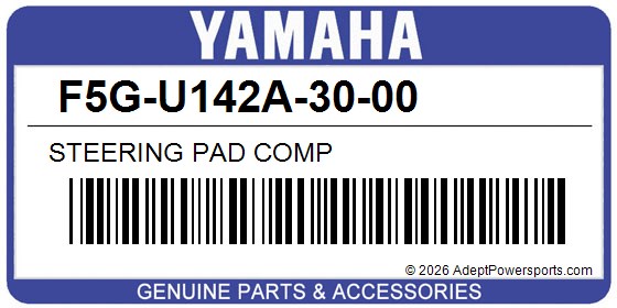 Yamaha F5G-U142A-30-00 Steering Pad Comp