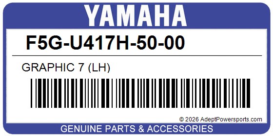 Yamaha F5G-U417H-50-00 Graphic 7 (Lh)