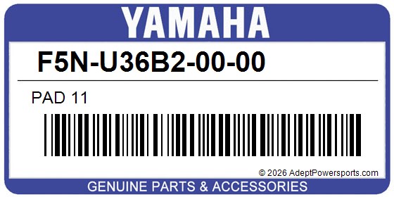 Yamaha F5N-U36B2-00-00 Pad 11