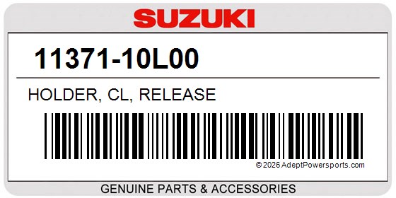 Suzuki 11371-10L00 Holder, Cl, Release
