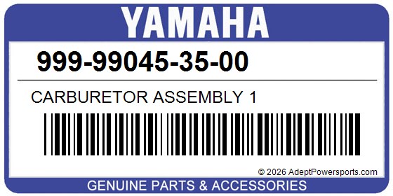 Yamaha 999-99045-35-00 Carburetor Assembly 1