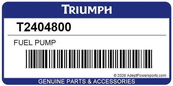 Triumph T2404800 Fuel Pump