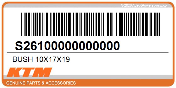 KTM S26100000000000 Bush 10X17x19