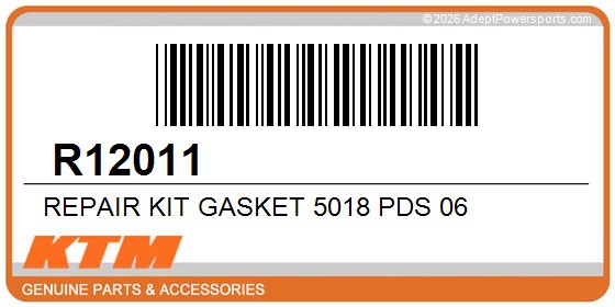 KTM R12011 Repair Kit Gasket 5018 Pds 06
