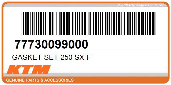 KTM 77730099000 Gasket Set 250 Sx-F