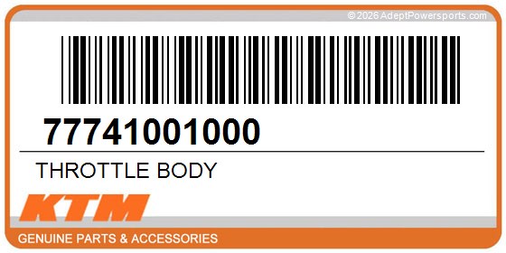 KTM 77741001000 Throttle Body