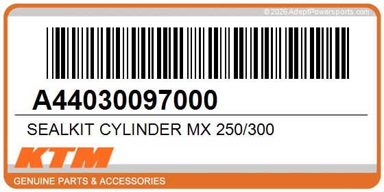 KTM A44030097000 Sealkit Cylinder Mx 250/300