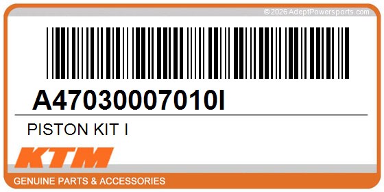 KTM A47030007010I Piston Kit I