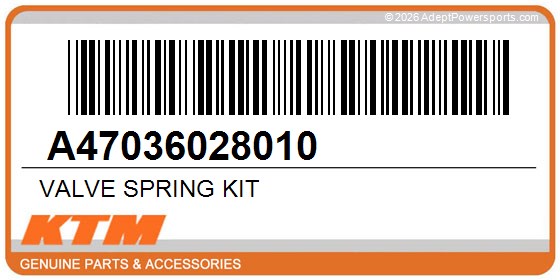 KTM A47036028010 Valve Spring Kit