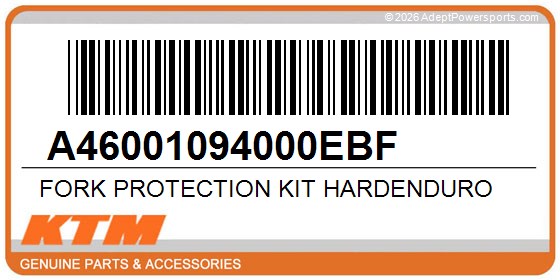 KTM A46001094000EBF Fork Protection Kit Hardenduro
