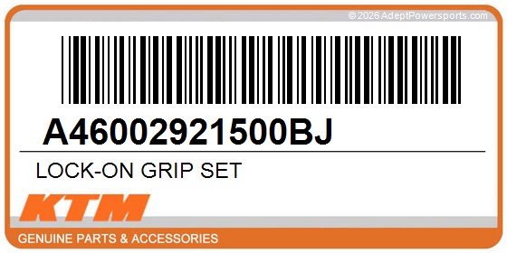KTM A46002921500BJ Lock-On Grip Set