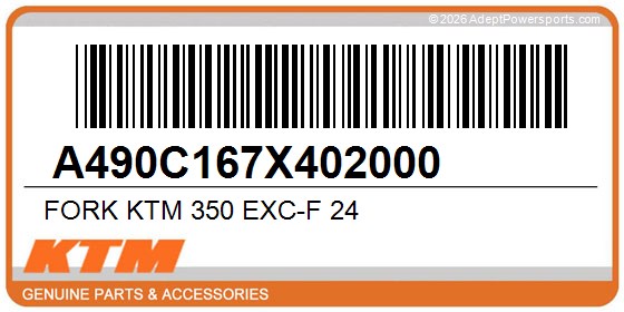 KTM A490C167X402000 Fork Ktm 350 Exc-F 24