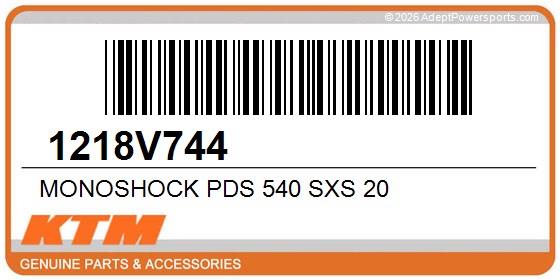 KTM 1218V744 Monoshock Pds 540 Sxs 20