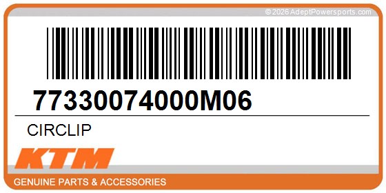 KTM 77330074000M06 Circlip