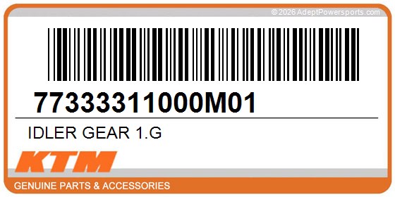 KTM 77333311000M01 Idler Gear 1.G
