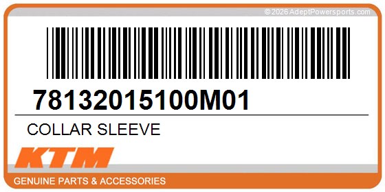 KTM 78132015100M01 Collar Sleeve