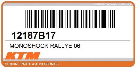 KTM 12187B17 Monoshock Rallye 06