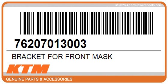 KTM 76207013003 Bracket For Front Mask