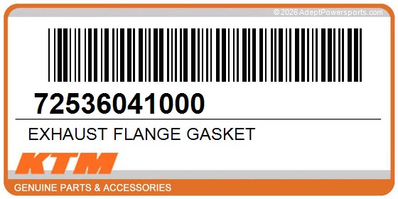 KTM 72536041000 Exhaust Flange Gasket