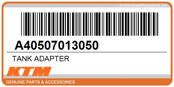 KTM A40507013050 Tank Adapter
