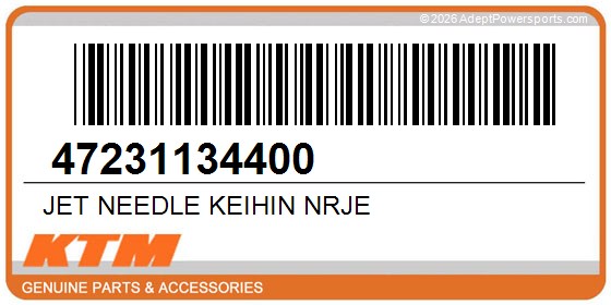 KTM 47231134400 Jet Needle Keihin Nrje
