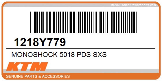 KTM 1218Y779 Monoshock 5018 Pds Sxs
