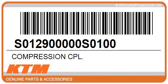KTM S012900000S0100 Compression Cpl.
