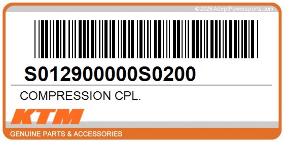 KTM S012900000S0200 Compression Cpl.