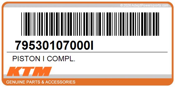 KTM 79530107000I Piston I Compl.