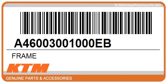 KTM A46003001000EB Frame