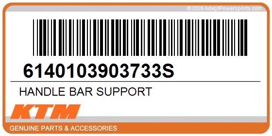 KTM 6140103903733S Handle Bar Support