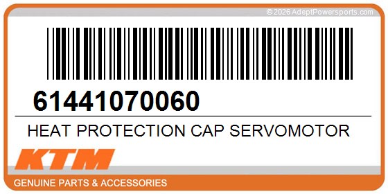 KTM 61441070060 Heat Protection Cap Servomotor