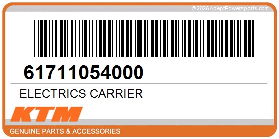 KTM 61711054000 Electrics Carrier