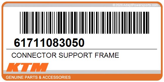 KTM 61711083050 Connector Support Frame