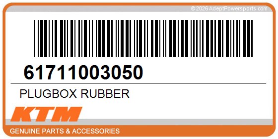 KTM 61711003050 Plugbox Rubber