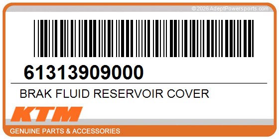 KTM 61313909000 Brak Fluid Reservoir Cover
