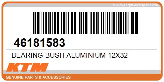 KTM 46181583 Bearing Bush Aluminium 12X32