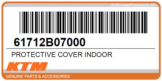 KTM 61712B07000 Protective Cover Indoor