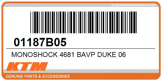 KTM 01187B05 Monoshock 4681 Bavp Duke 06
